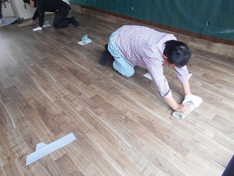 長尺シート仕上げ