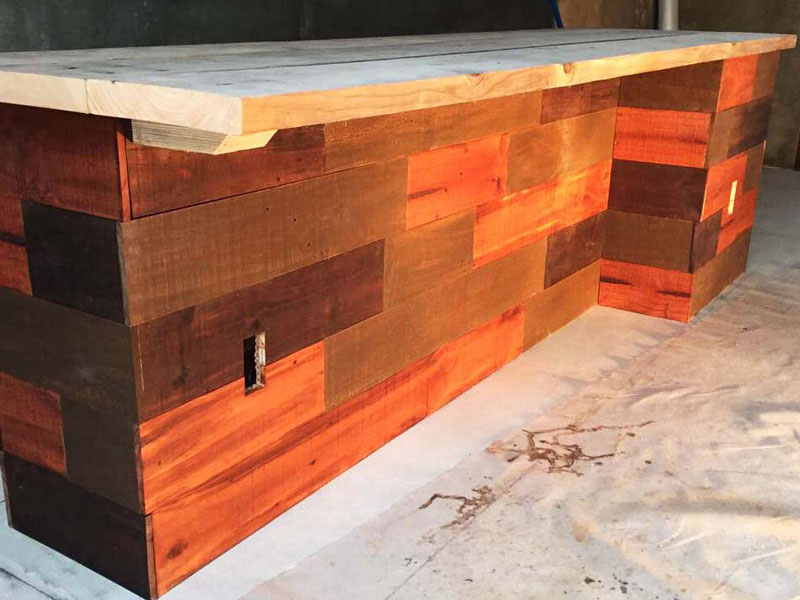 那覇カウンターDIY