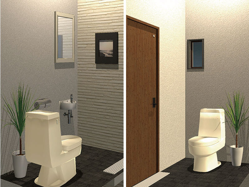 那覇建築内装パース