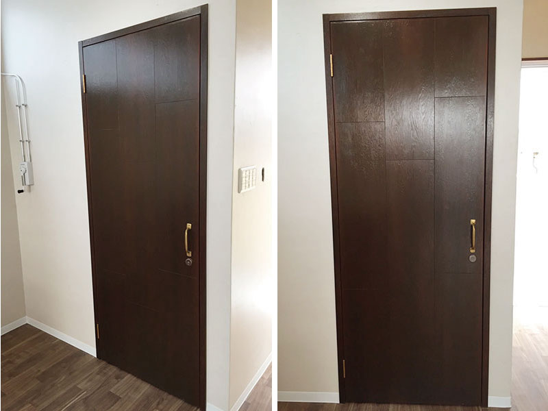 トイレドア造作